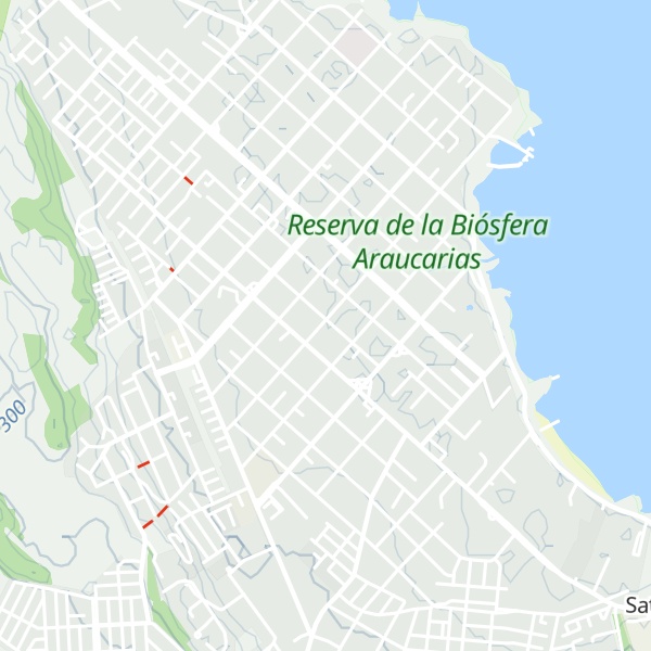Map of Cabañas Mubert