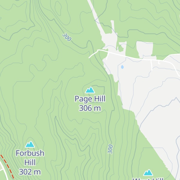 Map of Page Hill