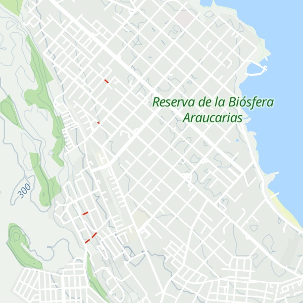 Map of Cabañas Puchi
