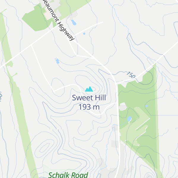 Map of Sweet Hill