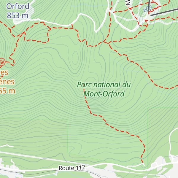 Map of Pic aux Corbeaux