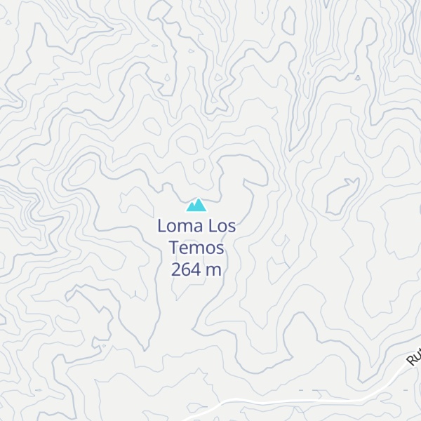 Map of Loma del Medio