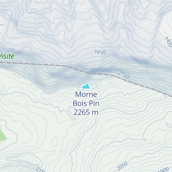 Map of Morne Bois Pin