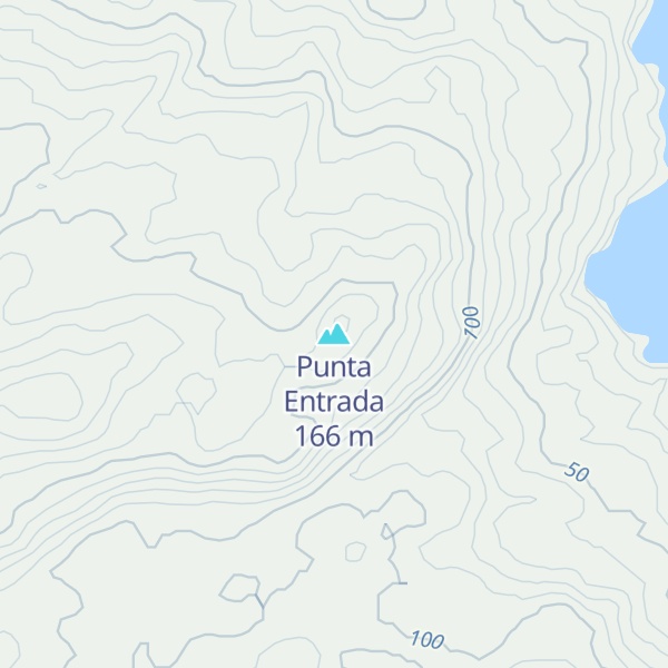 Map of Punta Entrada