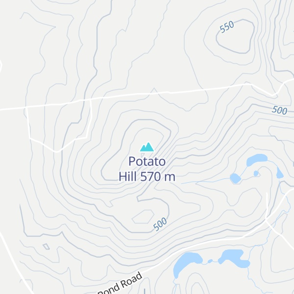 Map of Potato Hill