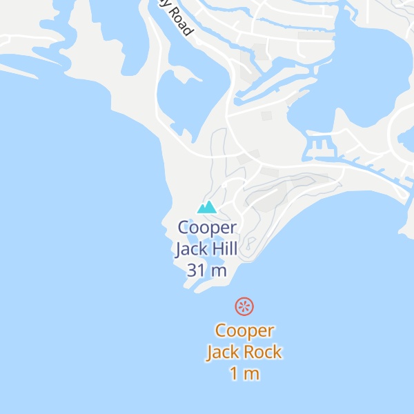 Map of Cooper Jack Hill