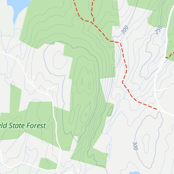Map of Mount Pisgah