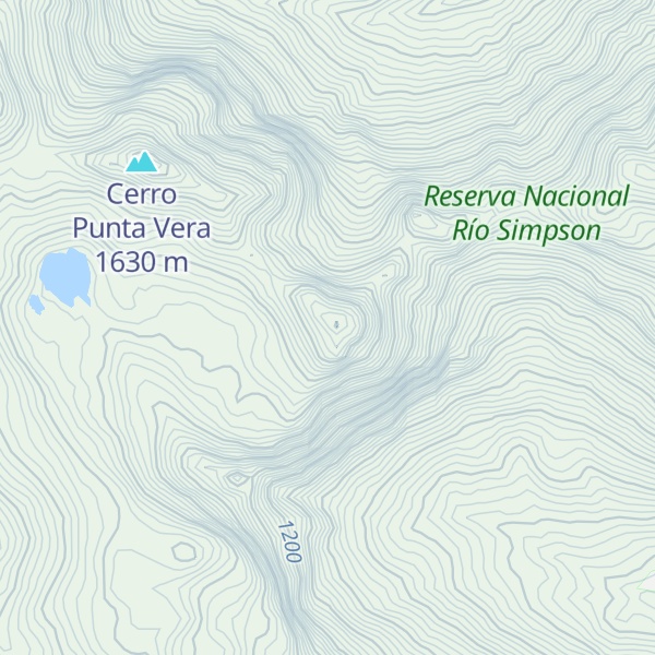 Map of Cerro Sapo