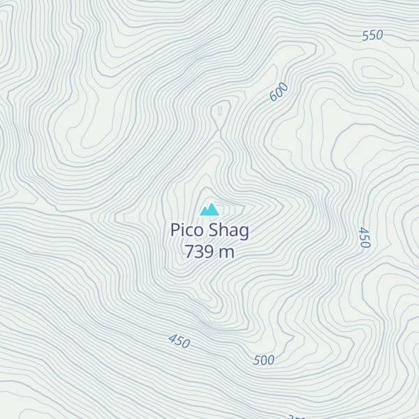 Map of Pico Shag