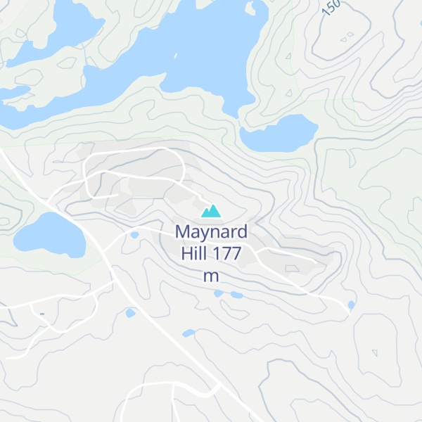 Map of Maynard Hill