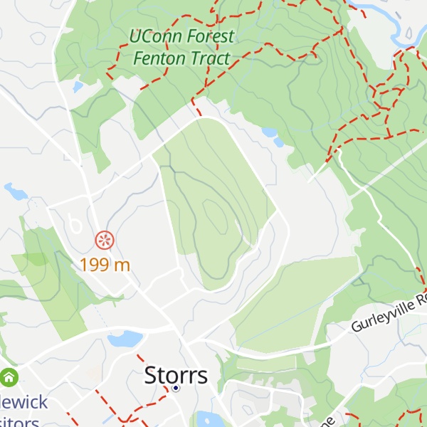Map of Horsebarn Hill
