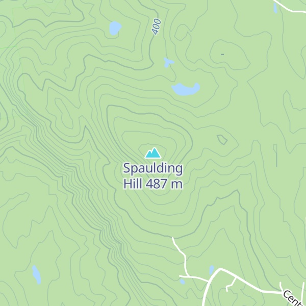 Map of Spaulding Hill