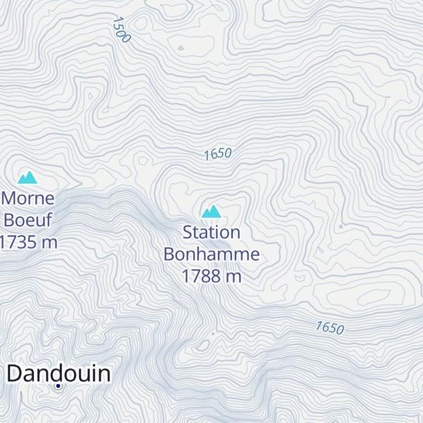Map of Station Bonhamme