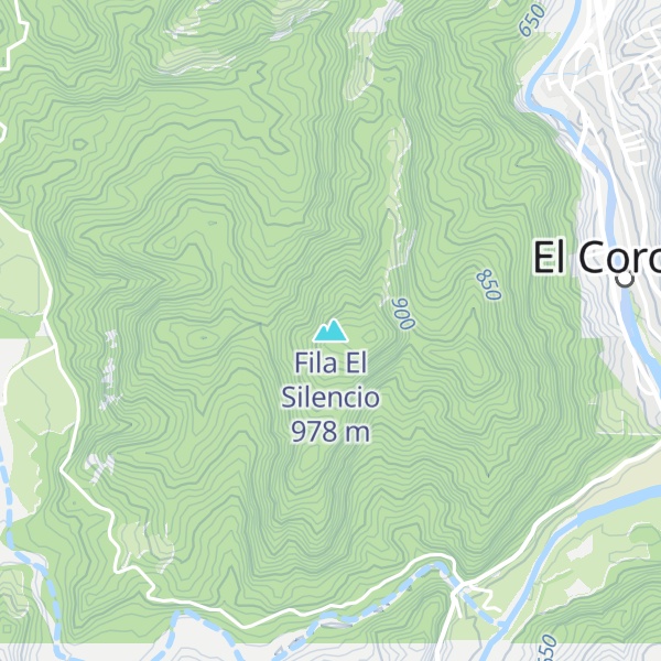 Map of Fila El Silencio