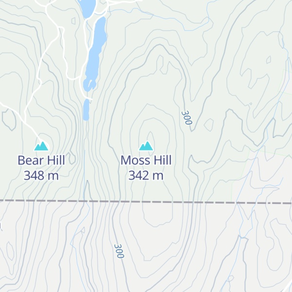 Map of Moss Hill
