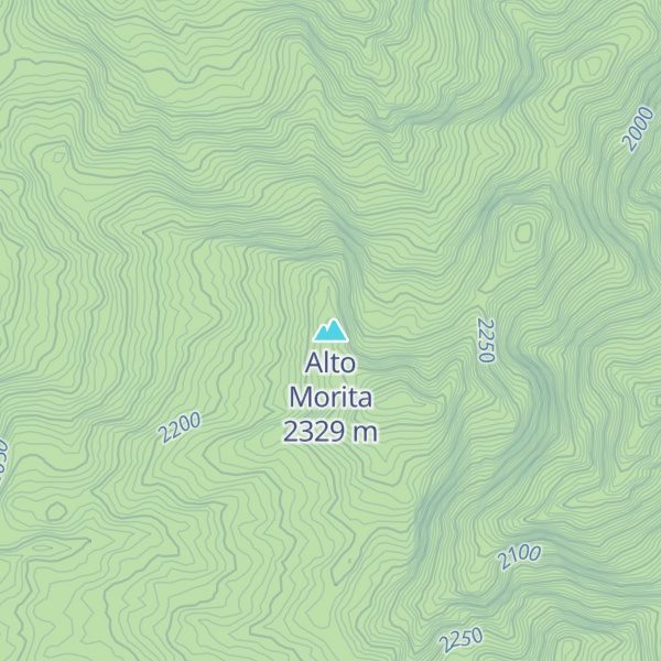 Map of Alto Morita