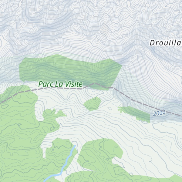 Map of Morne La Visite