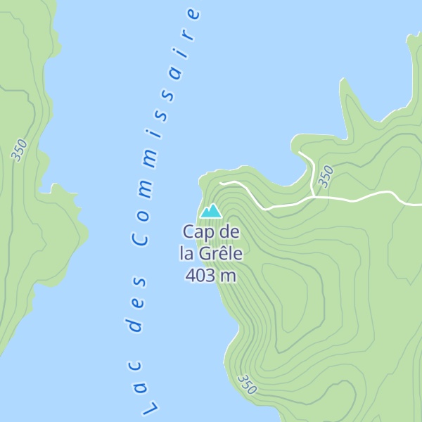 Map of Cap de la Grêle