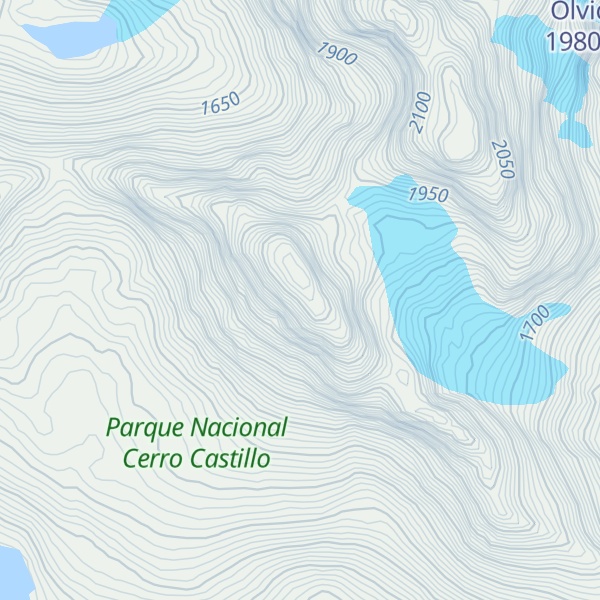 Map of Cerro Palo