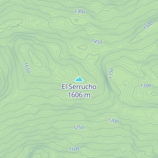 Map of El Serrucho