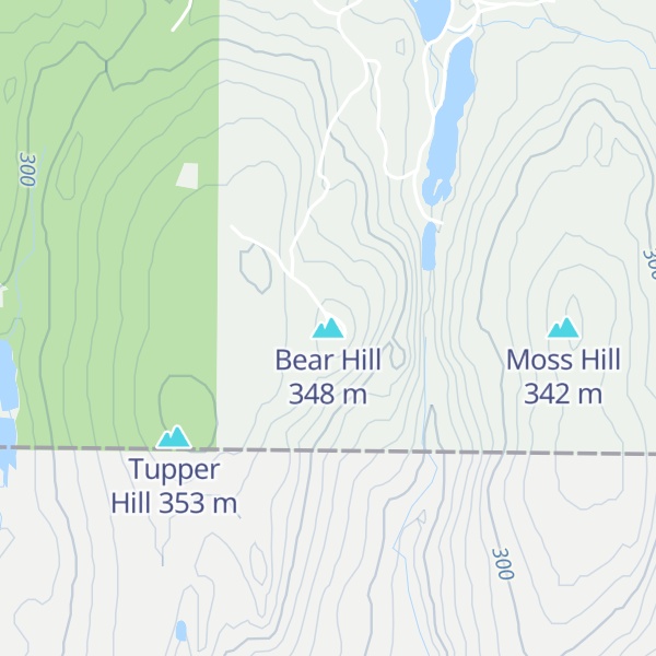Map of Bear Hill