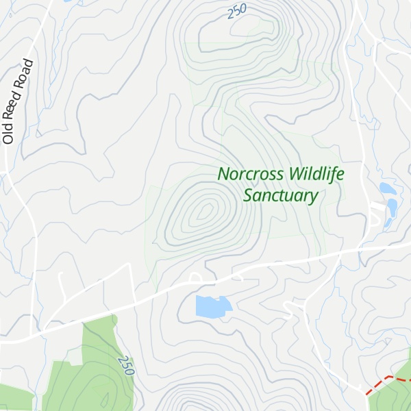 Map of North Nichols Mountain