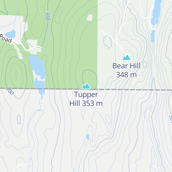 Map of Tupper Hill