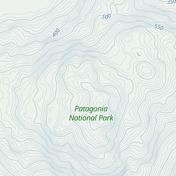 Map of Cerro Las Chivas