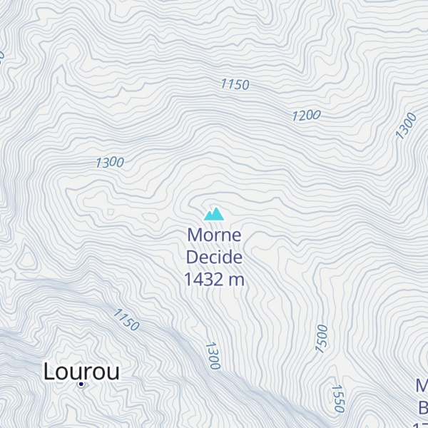 Map of Morne Decide