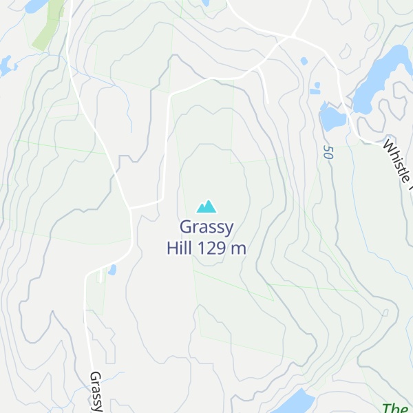 Map of Grassy Hill