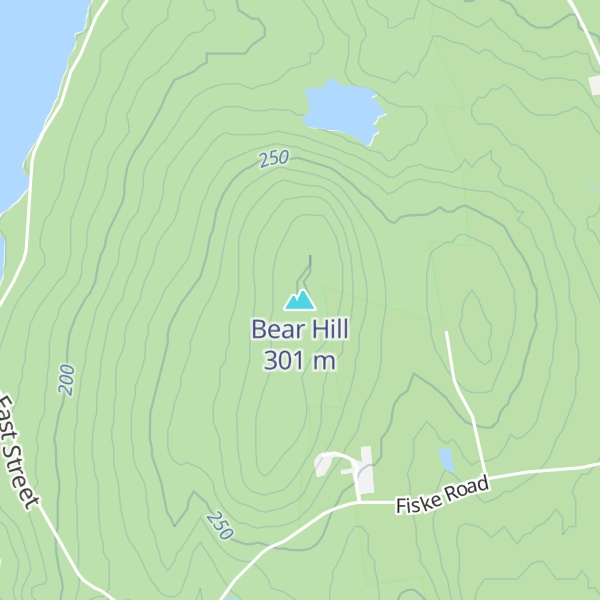 Map of Bear Hill