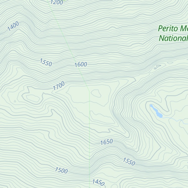 Map of Cerro Codorniz