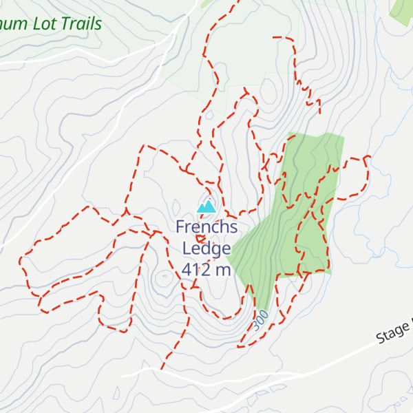 Map of Frenchs Ledge