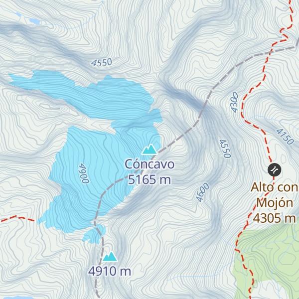 Map of Cóncavo