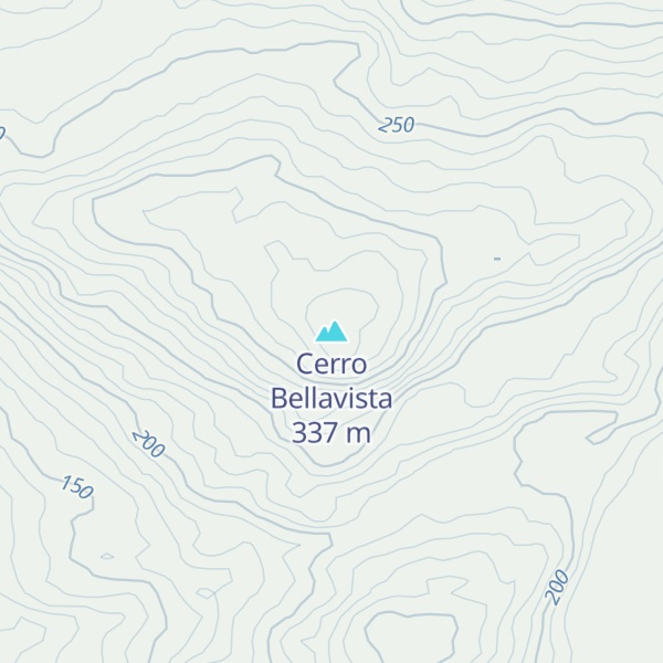 Map of Cerro Bellavista