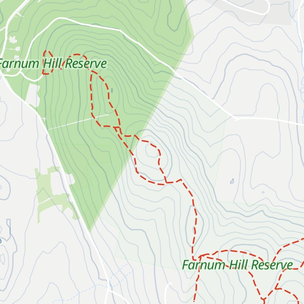 Map of Farnum Hill North Summit