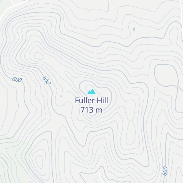 Map of Fuller Hill