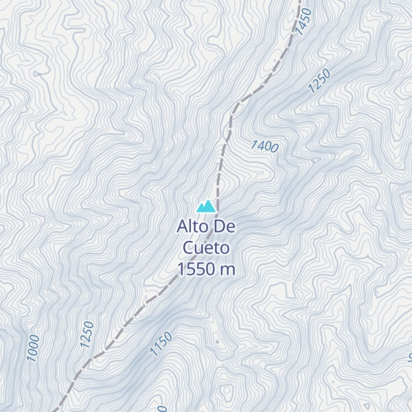 Map of Alto De Cueto