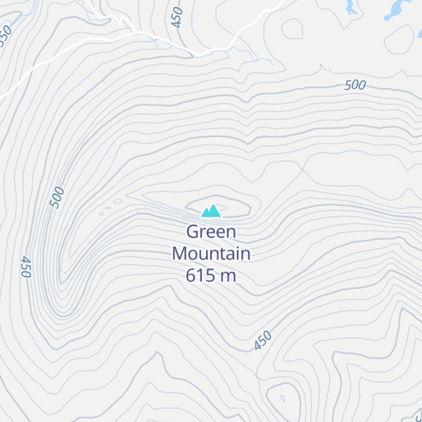 Map of Green Mountain