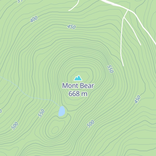 Map of Mont Bear
