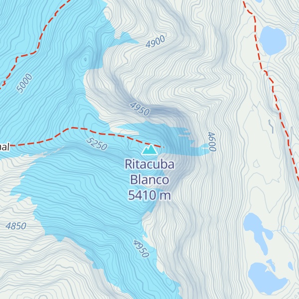 Map of Ritacuba Blanco