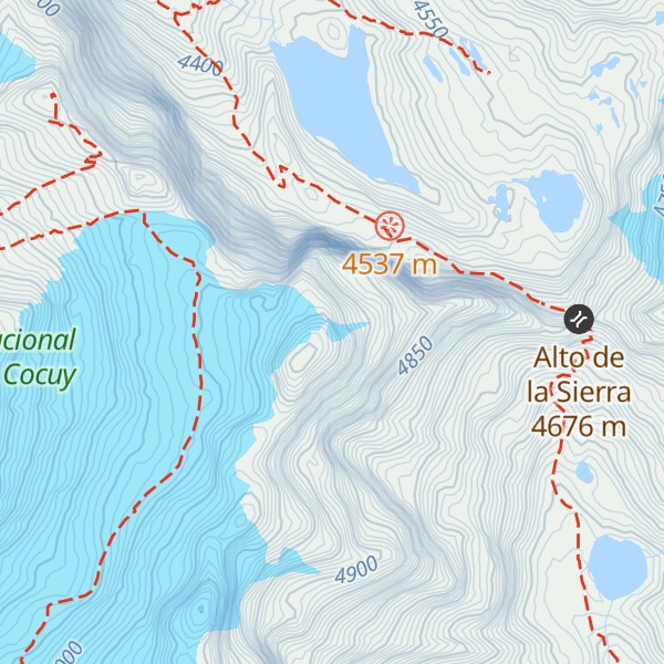 Map of Ritacuba Norte