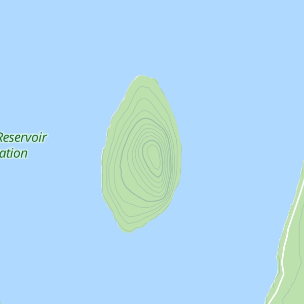 Map of Mount Lizzie