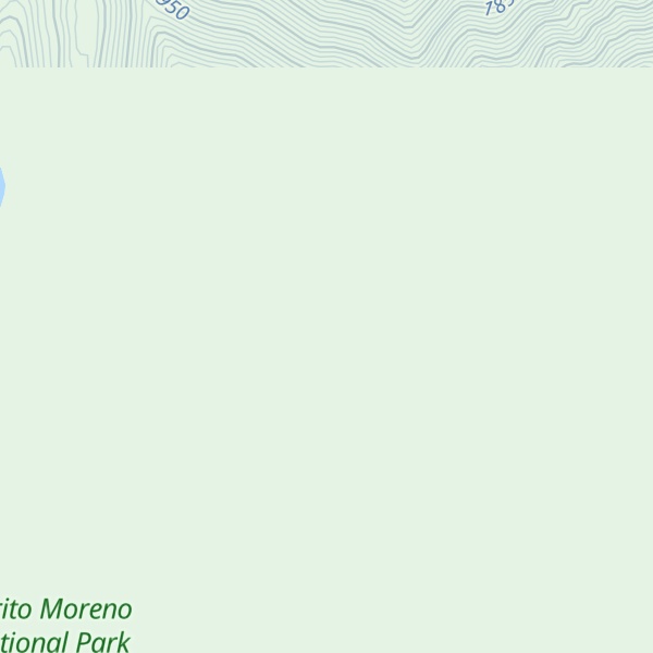 Map of Cerro Árido
