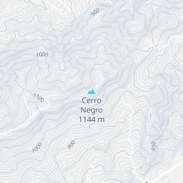 Map of Cerro Negro