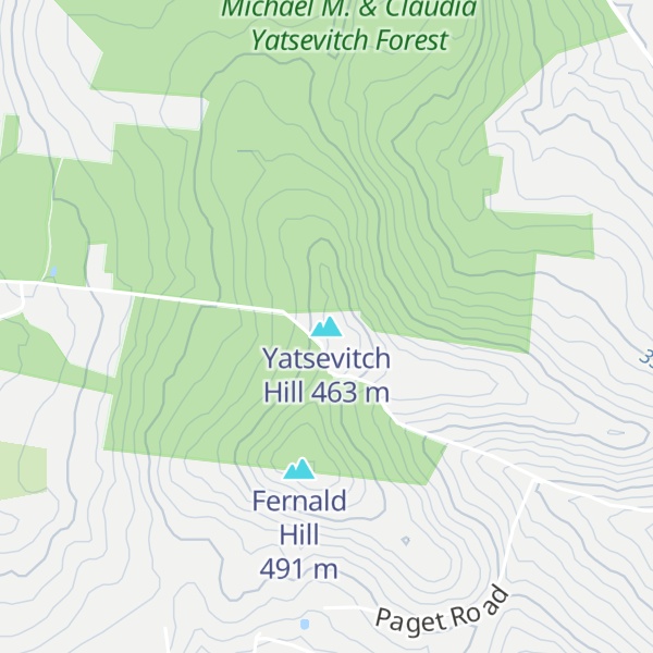 Map of Yatsevitch Hill