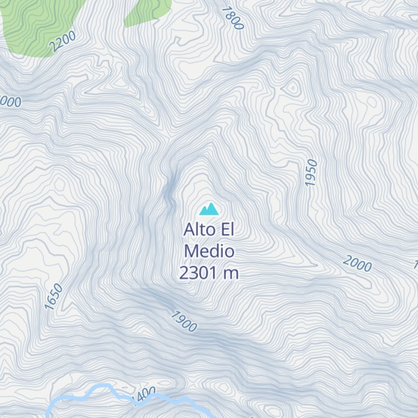 Map of Alto El Medio