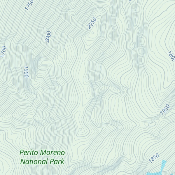 Map of Cerro Cono
