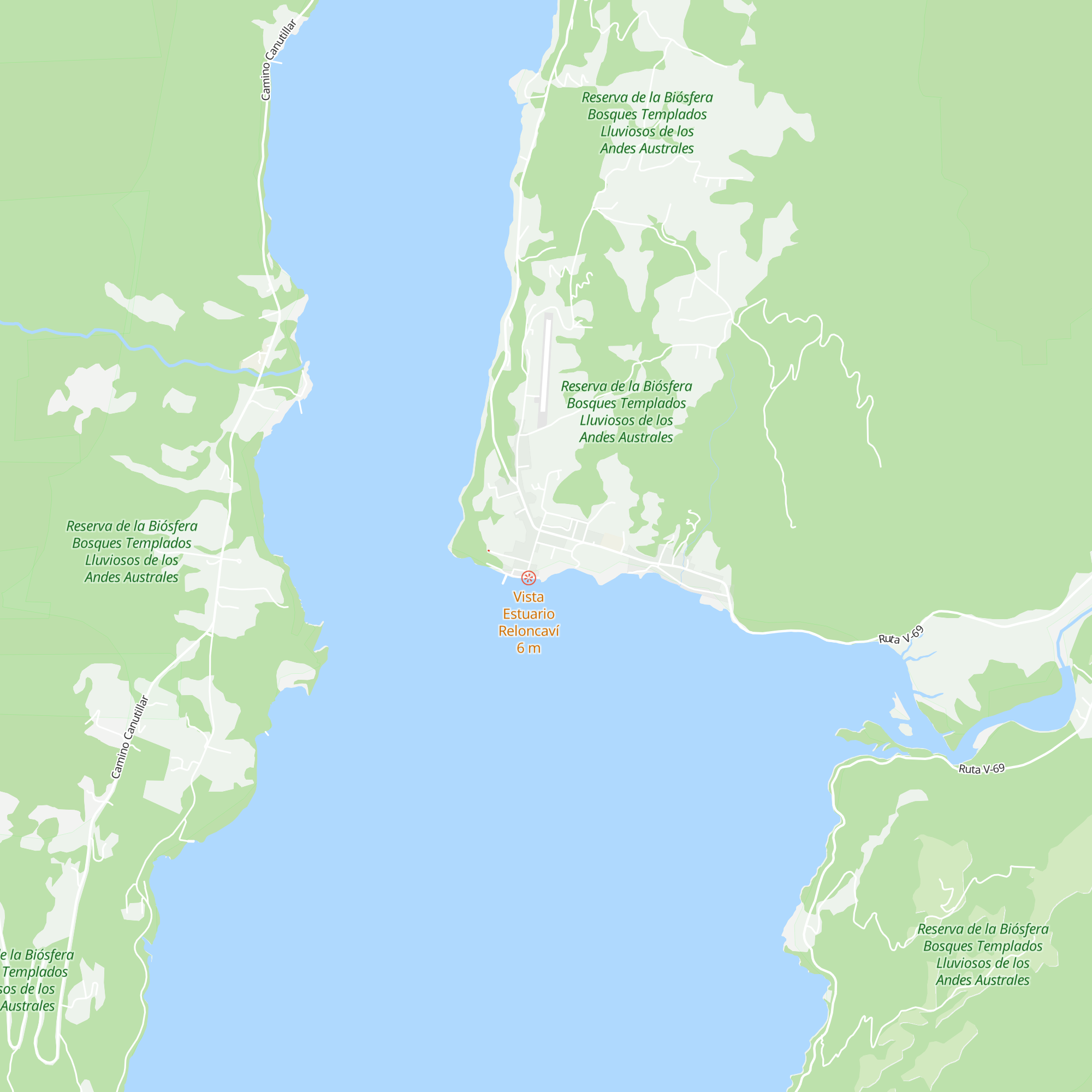 Cabañas LAR map