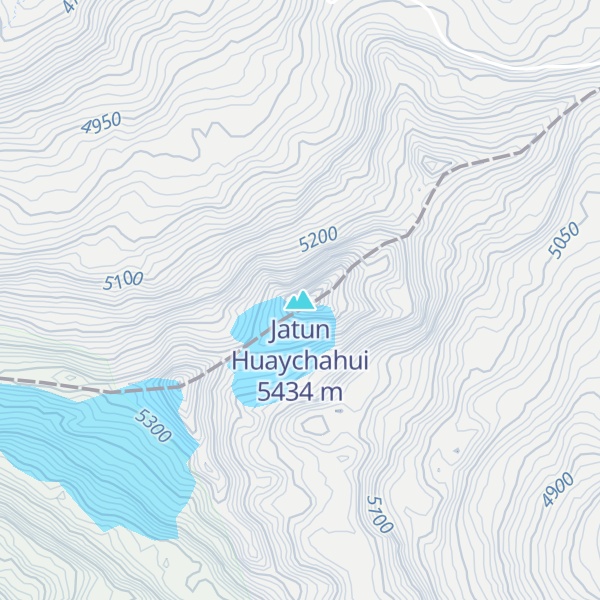 Map of Jatun Huaychahui